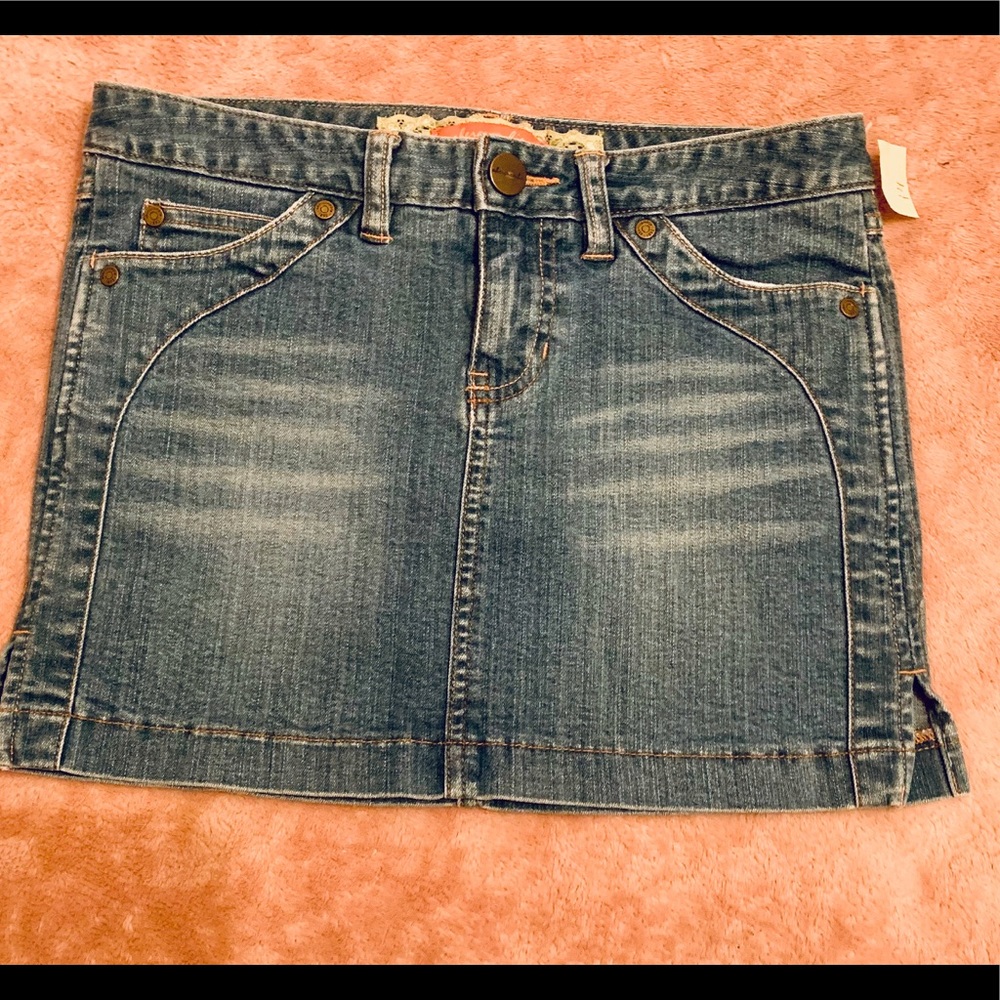 Abercrombie Stretch Denim Skirt